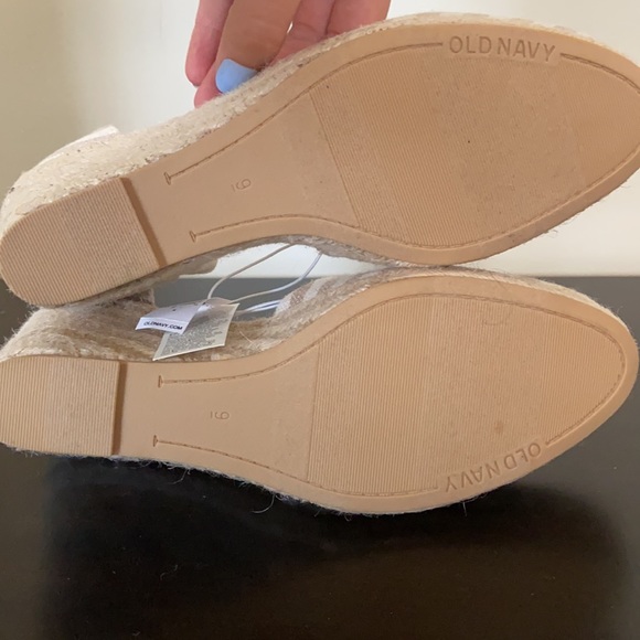 Old Navy Lace-Up Espadrille Wedges - Picture 5 of 6